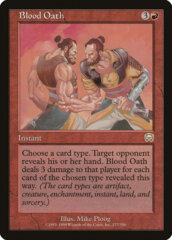 Blood Oath - Foil